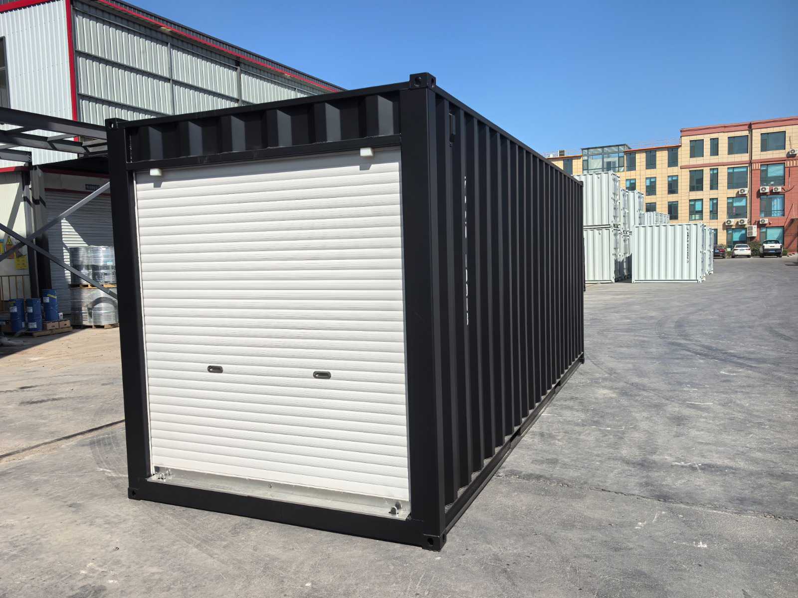 ID: 006 -NEW 2025 Rhino-Cross-Containers 20ft with Roller Door
